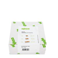 WAGO 221 412 – Connecteur rapide à ressort pour câblage électrique domestique et industriel, borne de jonction à levier bipolaire