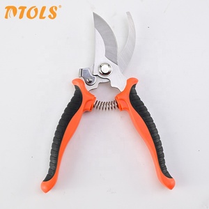 Stainless Steel Bypass <strong>Pruning</strong> <strong>Shears</strong> Spring-Loaded Non-Slip Garden <strong>Shears</strong> for Branch Fruit Tree Bonsai Trimming - Product Image 2