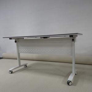 Chân đồ nội thất giá nhà máy cạnh tranh gấp kim loại chân bàn kim loại khung hội nghị bàn khung thép - Product Image 4