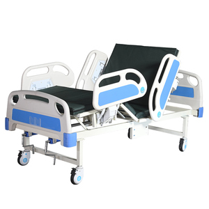 Cama de Hospital Manual de Una Función con Manivela Simple y Colchones a <span class=keywords><strong>Precio</strong></span> Económico - Product Image 1