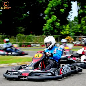New design cheap playground amusement games gasoline 200cc pedal racing go kart karting car for sale