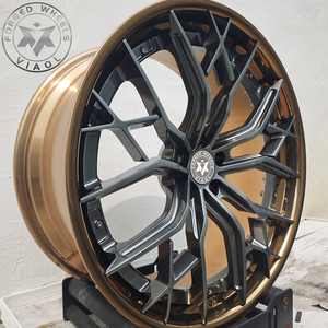 Viaol Nouvelles jantes forgées personnalisables LOGO Taille PCD 2 pièces 5x108/5x120/5x112 Lèvre polie 18-22 pouces pour voitures - Product Image 6