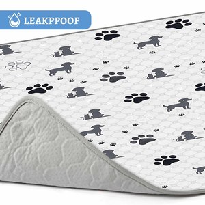 18 "X 24" Extra Grote Wasbare Plas Voor Honden Super Absorberende Hondentrainingspads Antislip Waterdichte Trainingspads Voor Huisdieren - Product Image 3