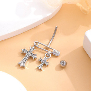 Gaby nuovo design in acciaio inossidabile 316L gioielli per la pancia senza allergia anello per <span class=keywords><strong>ombelico</strong></span> galleggiante stella croce <span class=keywords><strong>piercing</strong></span> all'<span class=keywords><strong>ombelico</strong></span> - Product Image 4
