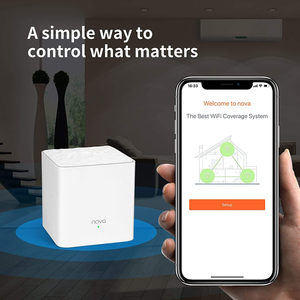 เราเตอร์ไวไฟ <span class=keywords><strong>Tenda</strong></span> <span class=keywords><strong>Nova</strong></span> mw3 ชุดสามเครื่อง - Product Image 3
