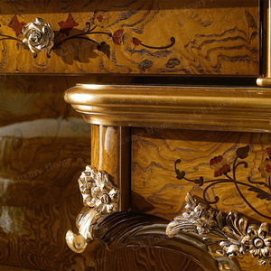 Elegante Comodino in Stile Francese, Set di Mobili per Camera da Letto, Design Rococò Intagliato, Personalizzabile, Alta Qualità - Product Image 4