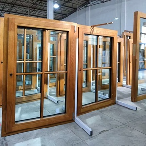 Customized Aluminum <strong>windows</strong> Double Glaze Glass <strong>windows</strong> Aluminum <strong>Clad</strong> Wood <strong>Window</strong> - Product Image 4