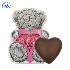 Délicieuse boule de chocolat <span class=keywords><strong>au</strong></span> <span class=keywords><strong>lait</strong></span> solide avec ours en peluche respirant, chocolat de la Saint-Valentin, machine à enrober le chocolat, distributeur de chocolat - Product Image 4