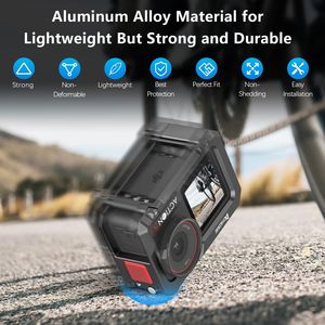 Amazear Release Protective pour DJI Osmo Action 5 pro, cadre de fixation rapide, cage en alliage d'aluminium, accessoires métalliques - Product Image 4