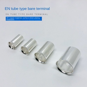 Caja de terminales de Puerto Peep plateado, terminal de cobre, terminales de prensado en frío, terminal de cobre, terminal de cable, kits de terminales de cable de crimpado - Product Image 3