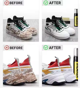 Kit de nettoyage pour baskets et chaussures, ensemble d'entretien des chaussures, mousse nettoyante, polisseur <span class=keywords><strong>blanc</strong></span> pour chaussures - Product Image 5