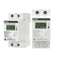 Protecteur de surtension et de sous-tension à réinitialisation automatique Chint avec délai de réinitialisation automatique, interrupteur de protection de tension 80A, 230V 50HZ