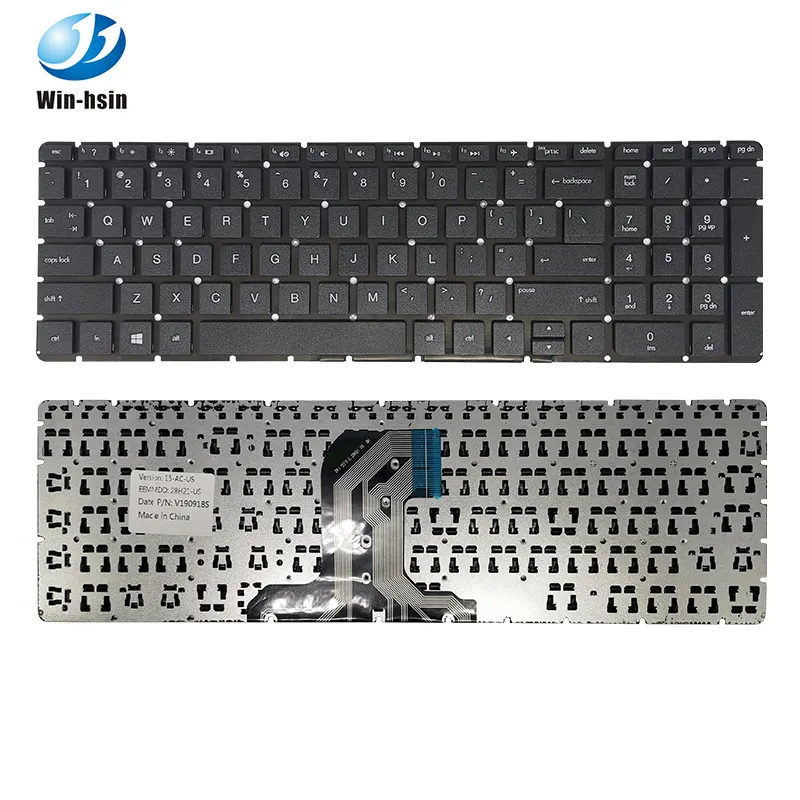 New Computer Keyboard for HP 15-AC 15-AF 15Q-AJ 250 G4 256 G4 255 G4 US notebook keyboard