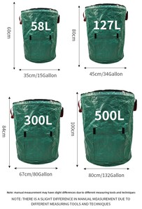 Túi ủ phân hữu cơ PP tái sử dụng cho vườn, dùng để ủ phân hữu cơ và chứa lá/cỏ - Product Image 5