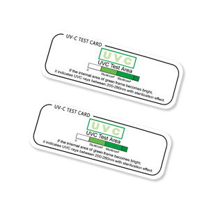 <span class=keywords><strong>Carte</strong></span> de test de stérilisation aux ultraviolets Uvc-uva Boîte de désinfection Armoire de désinfection Papier de test UVC <span class=keywords><strong>Carte</strong></span> de test de tube de lampe UV - Product Image 6