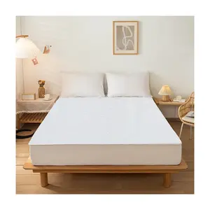 Manufacturers of Twin/Full/Queen/King Size Waterproof Cotton Terry Mattress Protector Waterproof Single Bed Sheet