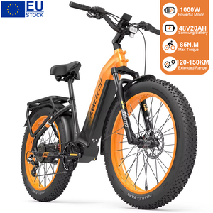 Vélo électrique hybride MG600 PLUS 2025 1000W 48V 20Ah avec porte-bagages arrière, vélo de ville 8 vitesses, batterie au lithium, capteur de couple - Product Image 1