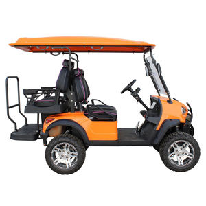 2023 New Gas Điện Golf Xe Đẩy 2 4 6 Chỗ Ngồi 300cc Nâng Ra Đường Săn Bắn Màu Đen Golf Giỏ Hàng - Product Image 3
