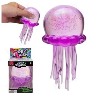 Giocattolo Squishy Medusa Glitterata <span class=keywords><strong>Serie</strong></span> Oceano, Giocattolo Antistress con Tentacoli per Alleviare lo Stress Sensoriale - Product Image 1