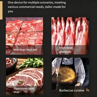 Vitrine Réfrigérée Commerciale à Porte Vitrée de Qualité Industrielle avec Conception Facile à Nettoyer pour Magasin de Viande Halal