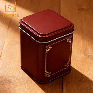 Square <strong>Tin</strong> Can Packaging for <strong>Tea</strong> Loose <strong>Tea</strong> Storage <strong>Tin</strong> Can Wholesales Matcha <strong>Tea</strong> <strong>Caddy</strong> <strong>Tins</strong> - Product Image 2