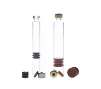 Bouchon de piston en caoutchouc de qualité médicale pour cartouche, idéal pour l'insuline, l'anesthésie et les médicaments injectables – Composant d'étanchéité pour flacons et seringues