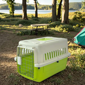 Transportadora <span class=keywords><strong>de</strong></span> Mascotas Ecológica <span class=keywords><strong>de</strong></span> Gran Capacidad, Caja <span class=keywords><strong>de</strong></span> Transporte <span class=keywords><strong>de</strong></span> Plástico Resistente para Mascotas, para un Transporte Seguro - Product Image 2