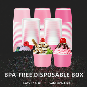 Newly Upgraded BPA-Free Disposable Paper Lunch <b>Boxes</b> with Lid for Take-Out <b>Food</b> Containers Back to School - Product Image 2