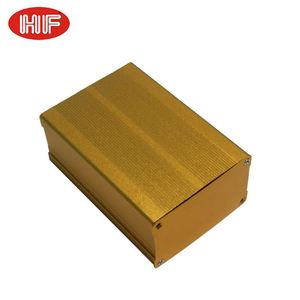 HongFa HF-A-9 Factory IP54 Sandblasted Aluminum Alloy Junction Box for LED Driver Controller with Heat Sink Split Body Design - Product Image 3