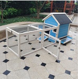 Poulailler professionnel en bois à motif solide avec enceinte pour l'élevage et l'élevage de volailles de jardin - Product Image 5