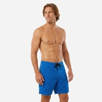 Shorts de bain pour hommes OEM à séchage rapide, grande taille, imprimés, imperméables, bleus