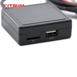 ชุดสายไฟสำหรับ Peugeot 307 และ 408 ช่องต่อ AUX สำหรับเสียงเข้า USB บลูทูธ ขั้วต่อ 12V สายทองแดงแบบยืดหยุ่น - Product Image 2