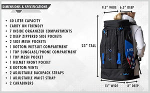 Muestra Gratis, Bolsa de Natación Más Vendida de Gran Capacidad, Mochila Deportiva con Compartimento Seco y Moderna Bolsa de Transición para Triatlón - Product Image 6