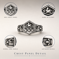 Bague Chevalière en Cuivre Vintage, Motif Totem Sculpté, Réglable, pour Homme, Style Rétro Ethnique, Bijou Tendance, Cadeau