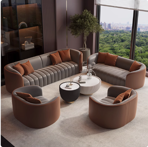 Canapé de <span class=keywords><strong>bureau</strong></span> de luxe en gros, confortable, pour salon d'affaires, réception VIP, salle de réunion - Product Image 3