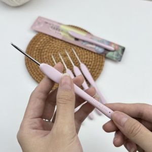 Crochets en résine multicolores et unicolores personnalisés, finitions idéales pour le tricotage du <span class=keywords><strong>fil</strong></span> - Product Image 4