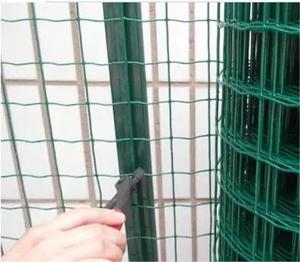 <span class=keywords><strong>Malla</strong></span> de Alambre <span class=keywords><strong>Galvanizada</strong></span> <span class=keywords><strong>Ondulada</strong></span> con Recubrimiento de PVC Verde, Tipo Holland, para Protección de Cercas de Jardines y Granjas - Product Image 5