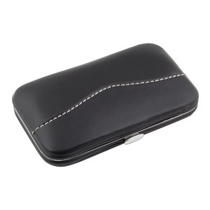 Set Manicure da 16 pezzi accessorio in acciaio inox e pelle Logo personalizzato per la cura personale con scatola imballata - Product Image 2