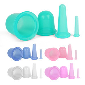 Kit de ventouses professionnel en silicone pour massage thérapeutique, soulagement des douleurs musculaires et cellulite, par aspiration physique - Product Image 3