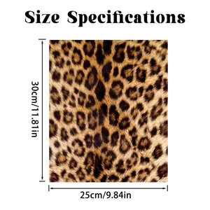 <span class=keywords><strong>Vinilo</strong></span> Termotransferible con Estampado de Piel de Animal, 30x25cm, 10 Piezas, Textura de Pata de <span class=keywords><strong>Jirafa</strong></span>, HTV para Planchar en Ropa, Manualidades y Decoración - Product Image 3