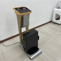 Pèse-bagages à LED en acier à monnayeur avec personnalisation OEM/ODM pour aéroports et hôtels