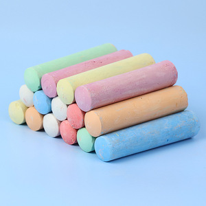 Non Toxic Outdoor Jumbo Sidewalk Chalk Set With Custom Logo Storage Bucket - Product Image 4