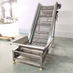 Food Grade Z Type Band Transportband Hellende Emmer Product Klimhefmachine Apparatuur - Product Image 5