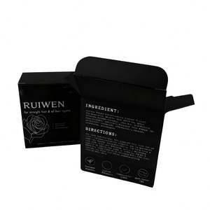 Boîte d'emballage personnalisée de luxe avec pelliculage brillant, en carton artistique, avec impression par estampage brillant et mat - Product Image 2