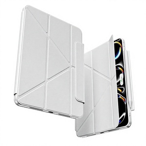 Funda Protectora Compatible con <span class=keywords><strong>MatePad</strong></span> S, Triple Plegado, Air 115 (sin Ranura para Lápiz), SE <span class=keywords><strong>11</strong></span>, Magnética, Giratoria - Product Image 1