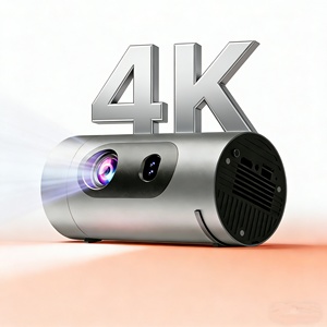 Mini Proyector LED 4K con Decodificación H727, Resolución Nativa 720P, 300ANSI Lúmenes, Reproductor de Streaming <span class=keywords><strong>Android</strong></span> 14, Proyector Portátil para el Hogar y Viajes - Product Image 6