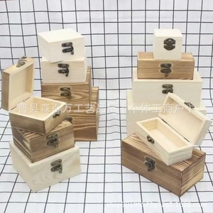 Caja de Almacenamiento de Madera Maciza Rectangular con Tapa, Caja para Joyas con Nueve Compartimentos, Caja de Regalo para Especímenes de Aceites Esenciales - Product Image 5
