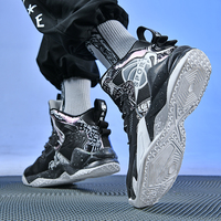 Fabricant de chaussures de basket-ball de sports de plein air de haute qualité, baskets antidérapantes personnalisées pour hommes, vente en gros