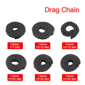 Cáp kéo 7x15mm 10x15mm l1000mm Cáp chuỗi dây tàu sân bay với kết thúc kết nối cho CNC <span class=keywords><strong>3D</strong></span> bộ phận máy in khắc máy công cụ - Product Image 2