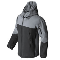 Veste tactique hybride professionnelle en softshell Sharkskin - Vêtement d'extérieur imperméable et coupe-vent avec étiquette privée complète OEM/ODM